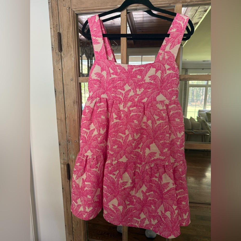 Pink Palm dress